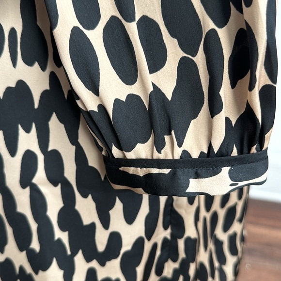 LOFT | Tunic Shift Dress | Leopard Print | Size 12 - Picture 8 of 14